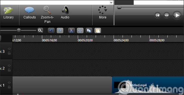 Ghép video trên Camtasia