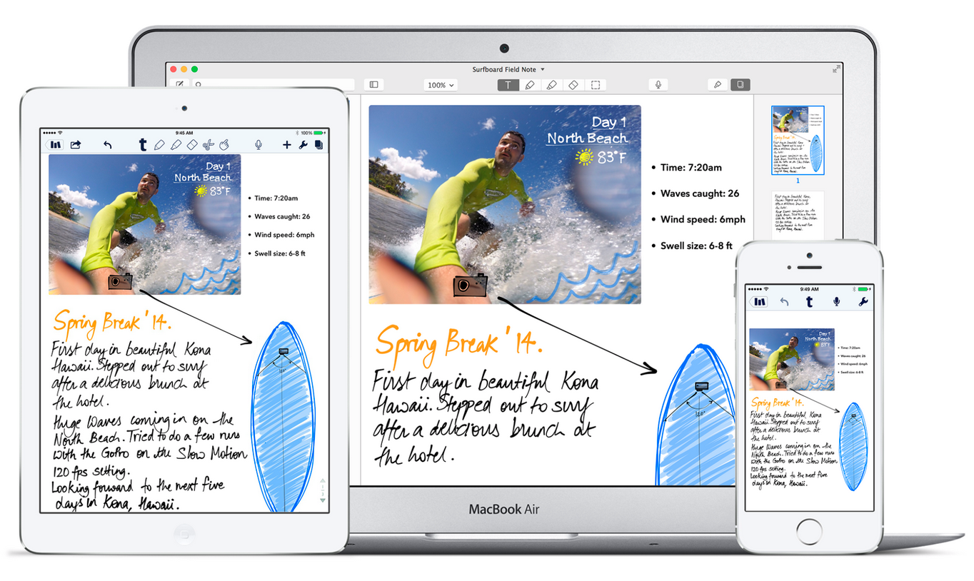 Những ứng dụng cần thiết cho Macbook - Notability