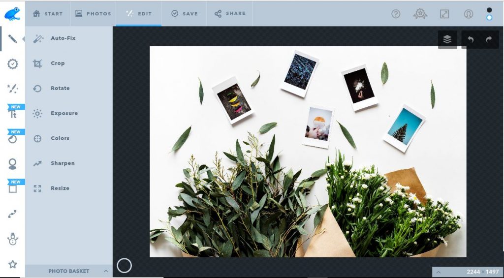 Top 5 phần mềm chỉnh sửa ảnh trực tuyến - Photoshop online