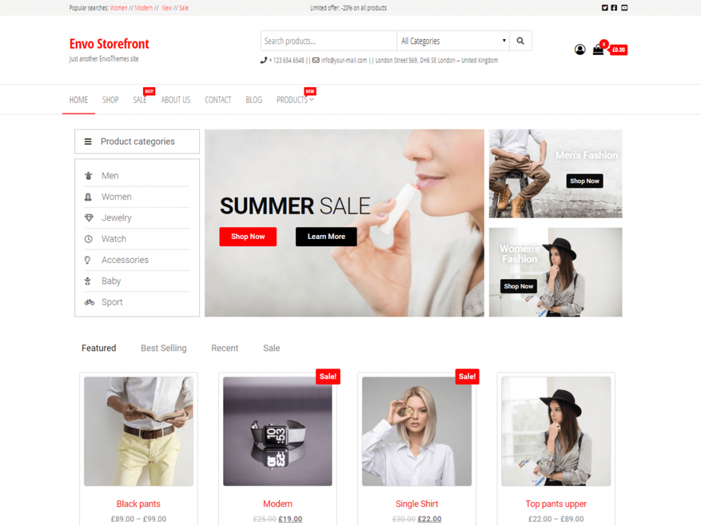 Storefront Theme