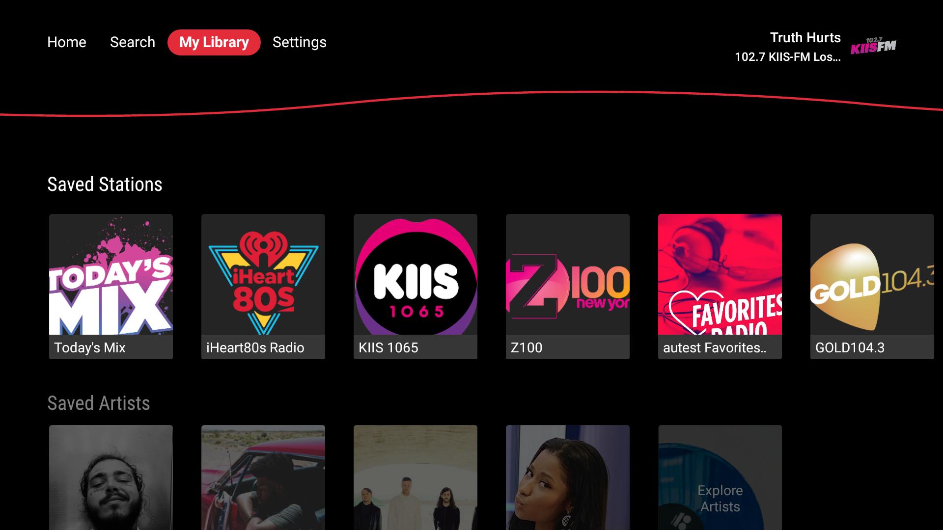 iHeartRadio cho Android - Tải về APK