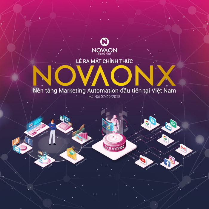 Novaon ra mắt NovaonX - Nền tảng Marketing Automation đầu tiên tại Việt Nam  - Digital Agency