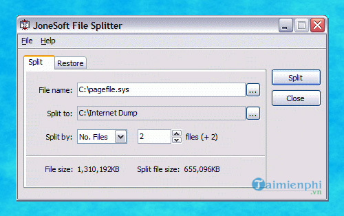 FFSJ Phần mềm cắt ghép file nhanh nhất